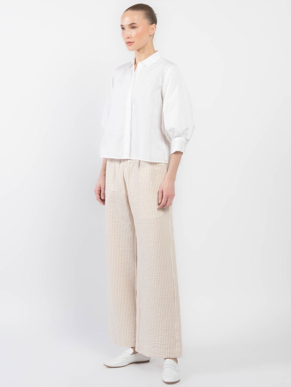 The little project Esme puffy sleeve shirt